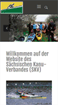 Mobile Screenshot of kanu-sachsen.de